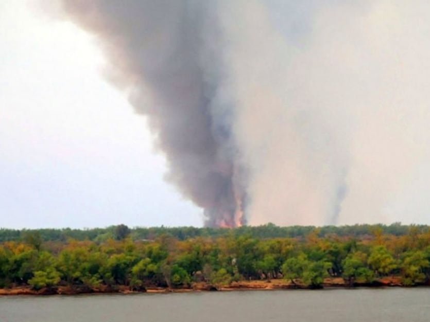 Incendio en el Delta: detectaron 36 focos y ya se quemaron más de 1.700 hectáreas